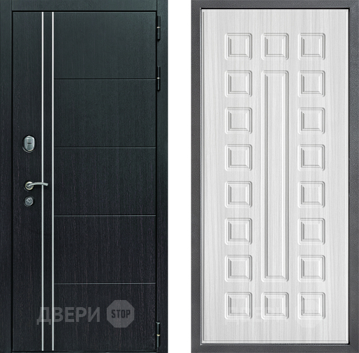 Входная металлическая Дверь Дверной континент Теплолюкс Дизайн ФЛ-183 Сандал белый в Можайске