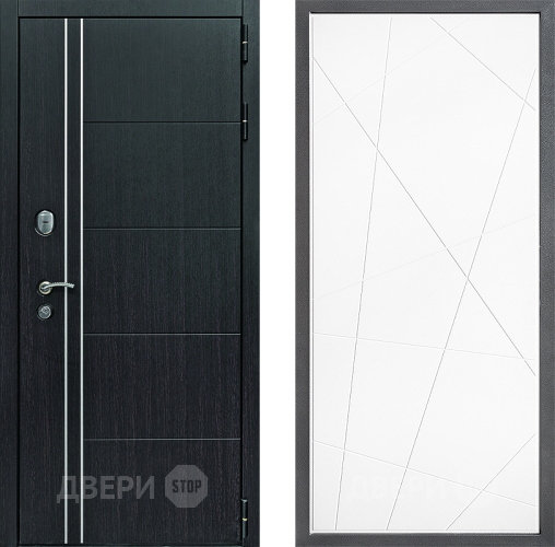 Входная металлическая Дверь Дверной континент Теплолюкс Дизайн ФЛ-655 Белый софт в Можайске