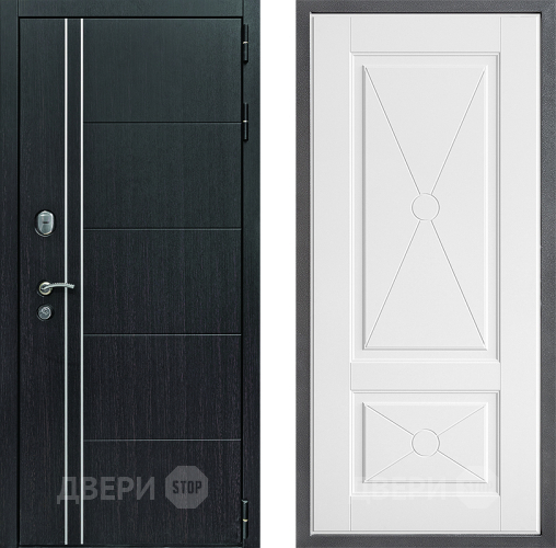 Входная металлическая Дверь Дверной континент Теплолюкс Дизайн ФЛ-617 Софт милк в Можайске