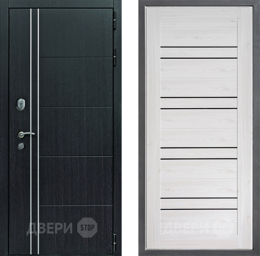 Входная металлическая Дверь Дверной континент Теплолюкс Дизайн ФЛ-49 Сосна белая в Можайске