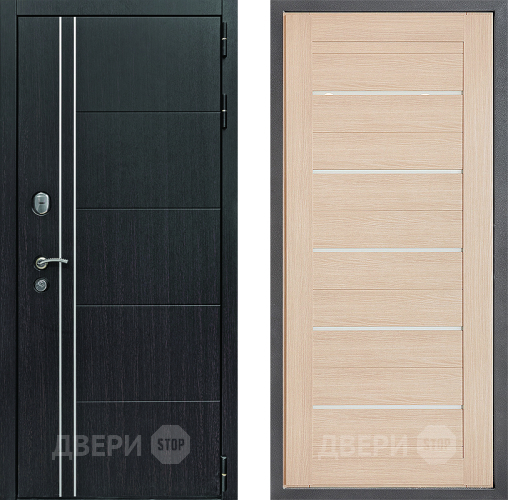 Входная металлическая Дверь Дверной континент Теплолюкс Дизайн ФЛ-46 Капучино в Можайске