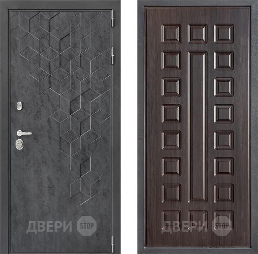 Входная металлическая Дверь Дверной континент ДК-3/713 ФЛ-183 Венге в Можайске