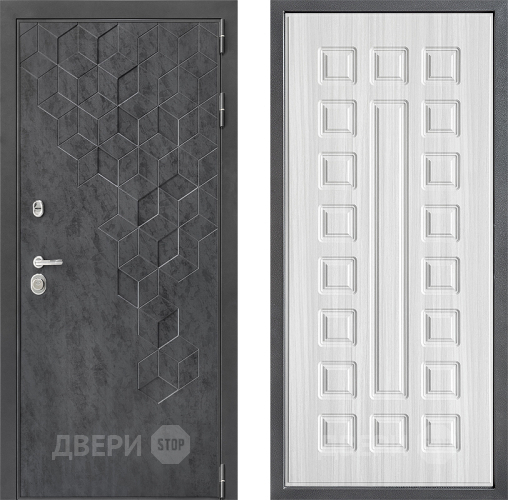 Входная металлическая Дверь Дверной континент ДК-3/713 ФЛ-183 Сандал белый в Можайске