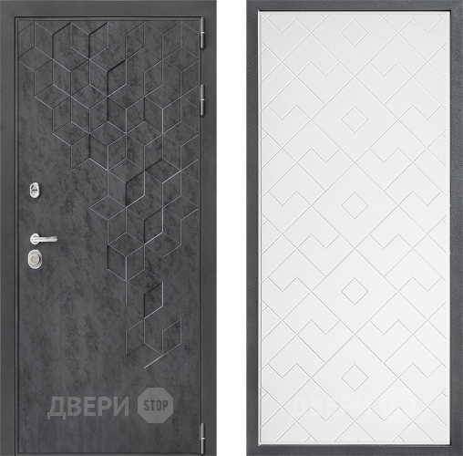 Дверь Дверной континент ДК-3/713 ФЛ-Тиффани Белый софт в Можайске