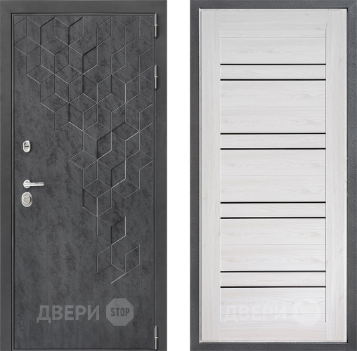 Входная металлическая Дверь Дверной континент ДК-3/713 ФЛ-49 Сосна белая в Можайске