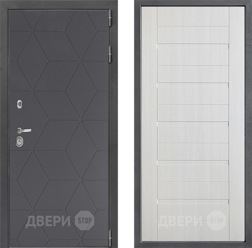 Входная металлическая Дверь Дверной континент ДК-3/744 ФЛ-70 Лиственница белая в Можайске