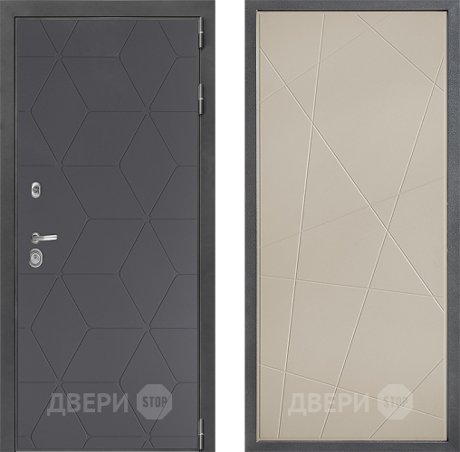Входная металлическая Дверь Дверной континент ДК-3/744 ФЛ-655 Капучино в Можайске
