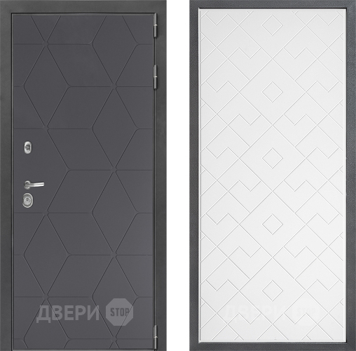 Дверь Дверной континент ДК-3/744 ФЛ-Тиффани Белый софт в Можайске