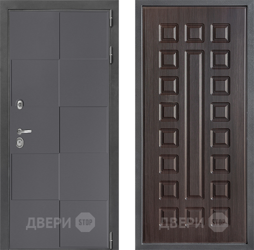 Входная металлическая Дверь Дверной континент ДК-3/606 ФЛ-183 Венге в Можайске