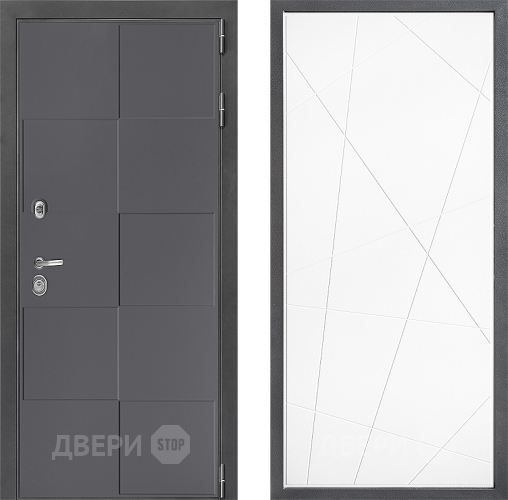 Дверь Дверной континент ДК-3/606 ФЛ-655 Белый софт в Можайске