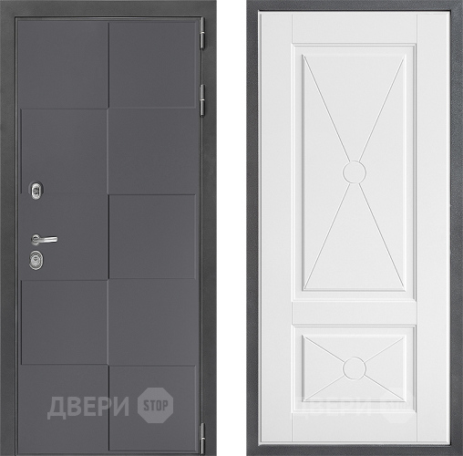 Входная металлическая Дверь Дверной континент ДК-3/606 ФЛ-617 Софт милк в Можайске