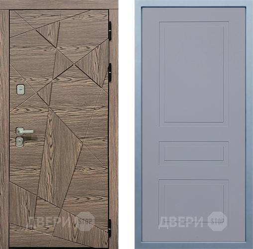 Входная металлическая Дверь Дива МД-97/2 Н-13 Силк Маус в Можайске