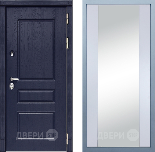 Дверь Дива МД-45 Д-15 Зеркало Белый в Можайске