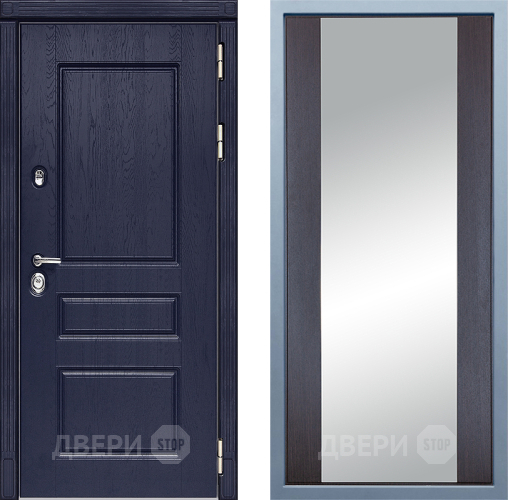 Входная металлическая Дверь Дива МД-45 Д-15 Зеркало Венге в Можайске