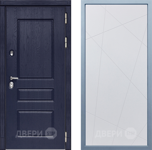 Входная металлическая Дверь Дива МД-45 Д-11 Белый в Можайске