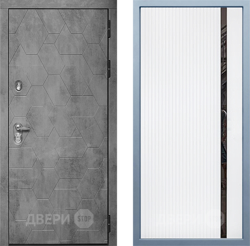 Входная металлическая Дверь Дива МД-51 МХ-46 Белый матовый в Можайске