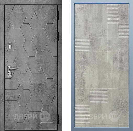 Входная металлическая Дверь Дива МД-51 Д-4 Бетон темный в Можайске