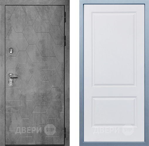 Входная металлическая Дверь Дива МД-51 Д-7 Белый в Можайске