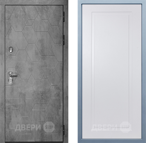Входная металлическая Дверь Дива МД-51 Н-10 Белый в Можайске
