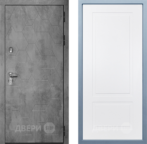 Входная металлическая Дверь Дива МД-51 Н-7 Белый в Можайске