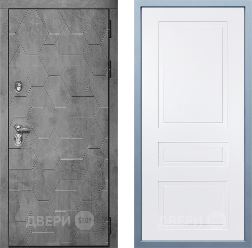 Входная металлическая Дверь Дива МД-51 Н-13 Белый в Можайске