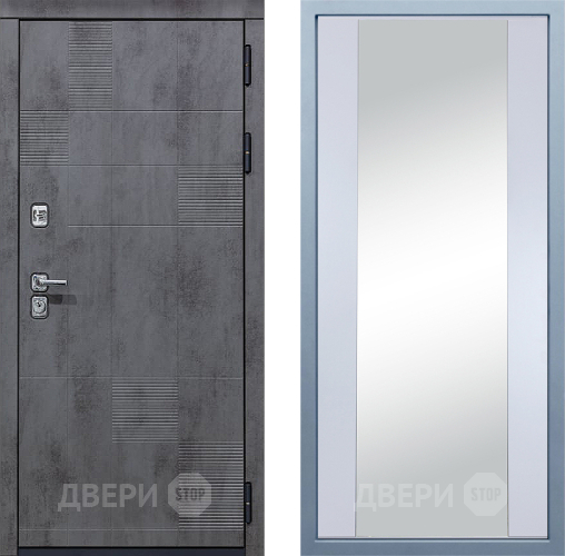 Дверь Дива МД-35 Д-15 Зеркало Белый в Можайске