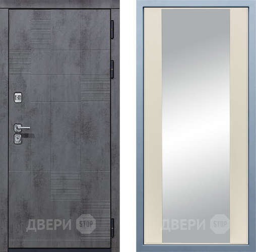 Входная металлическая Дверь Дива МД-35 Д-15 Зеркало Шампань в Можайске