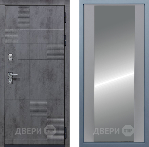 Входная металлическая Дверь Дива МД-35 Д-15 Зеркало Силк Маус в Можайске