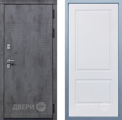 Входная металлическая Дверь Дива МД-35 Д-7 Белый в Можайске