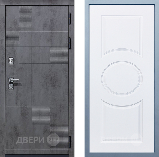 Входная металлическая Дверь Дива МД-35 Д-8 Белый в Можайске