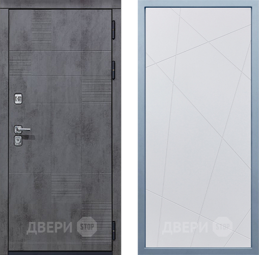 Входная металлическая Дверь Дива МД-35 Д-11 Белый в Можайске