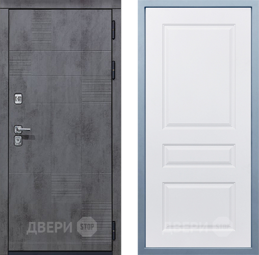 Входная металлическая Дверь Дива МД-35 Д-13 Белый в Можайске