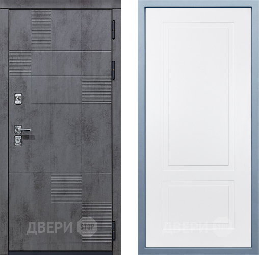 Входная металлическая Дверь Дива МД-35 Н-7 Белый в Можайске