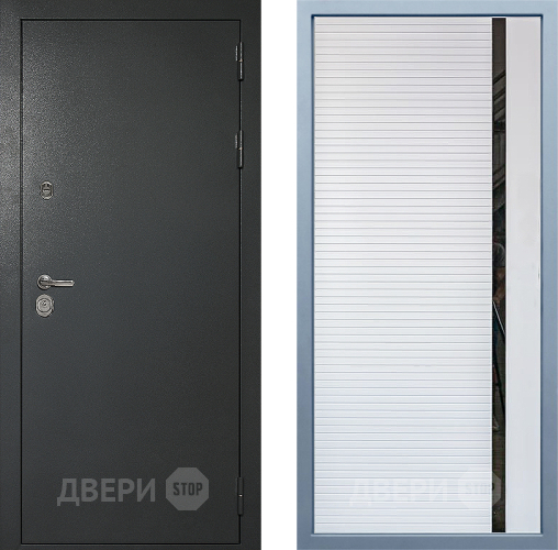 Входная металлическая Дверь Дива МД-40 Титан МХ-45 Белый матовый в Можайске