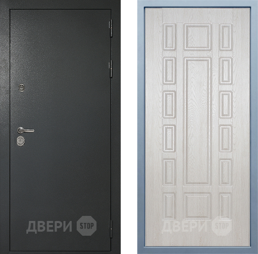 Входная металлическая Дверь Дива МД-40 Титан М-2 Дуб филадельфия крем в Можайске