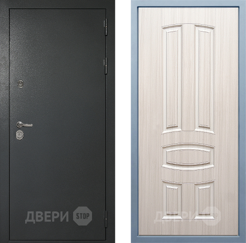 Входная металлическая Дверь Дива МД-40 Титан М-3 Сандал белый в Можайске