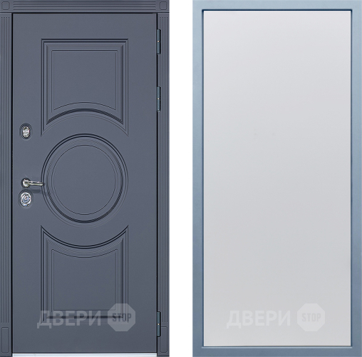 Входная металлическая Дверь Дива МХ-30 STR Н-1 Белый в Можайске