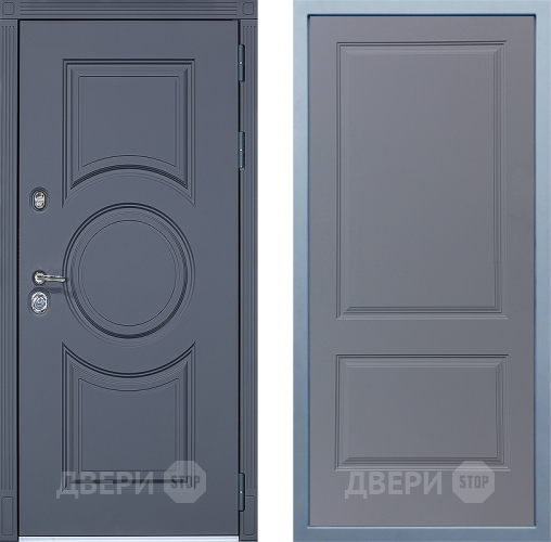 Входная металлическая Дверь Дива МХ-30 STR Д-7 Силк Маус в Можайске