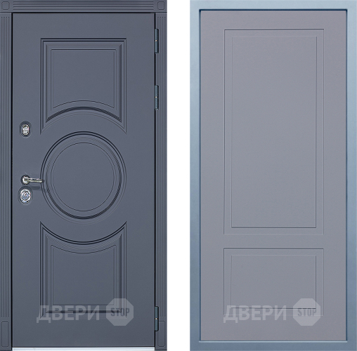 Входная металлическая Дверь Дива МХ-30 STR Н-7 Силк Маус в Можайске