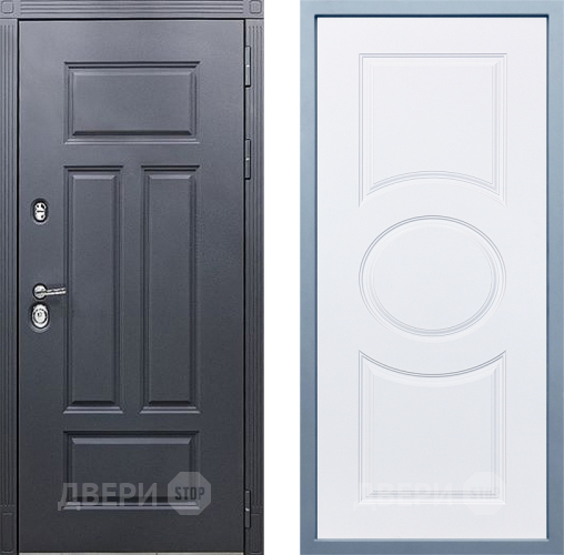 Входная металлическая Дверь Дива МХ-29 STR Д-8 Белый в Можайске