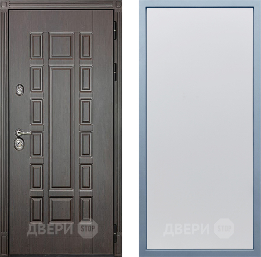 Входная металлическая Дверь Дива МХ-53 STR Н-1 Белый в Можайске
