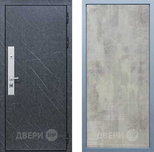 Входная металлическая Дверь Дива МХ-26 STR Д-4 Бетон темный в Можайске