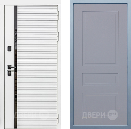 Дверь Дива МХ-45 Белая STR Н-13 Силк Маус в Можайске