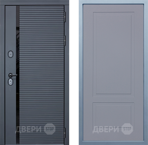 Входная металлическая Дверь Дива МХ-45 STR Н-7 Силк Маус в Можайске