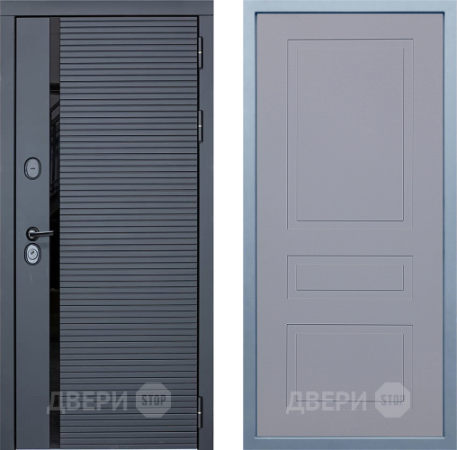 Входная металлическая Дверь Дива МХ-45 STR Н-13 Силк Маус в Можайске