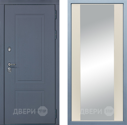 Входная металлическая Дверь Дива МХ-38 STR Д-15 Зеркало Шампань в Можайске