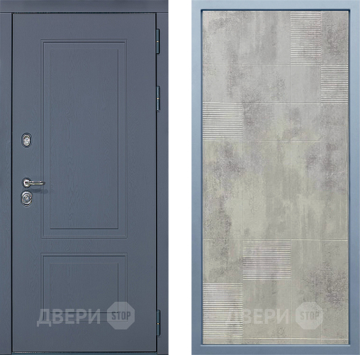 Входная металлическая Дверь Дива МХ-38 STR Д-4 Бетон темный в Можайске