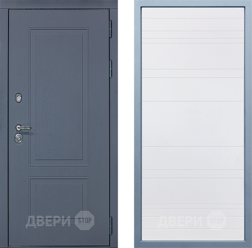 Входная металлическая Дверь Дива МХ-38 STR Д-5 Белый в Можайске