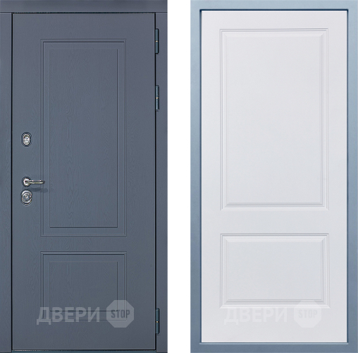 Входная металлическая Дверь Дива МХ-38 STR Д-7 Белый в Можайске