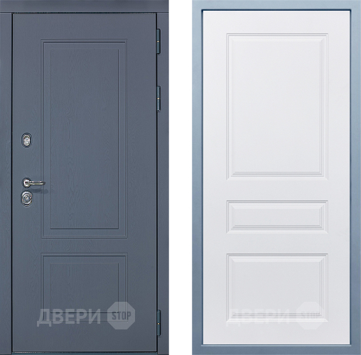 Входная металлическая Дверь Дива МХ-38 STR Д-13 Белый в Можайске
